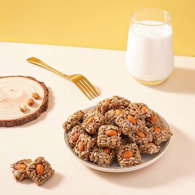 【新鲜日期】巴旦木瓜子仁酥坚果零食独立包装网红休闲零食整箱图2