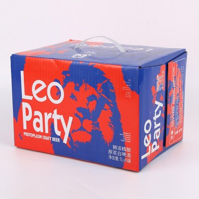 狮派酒水批发leo party啤酒整箱批发原浆德式白啤酒 1L1升桶装图2
