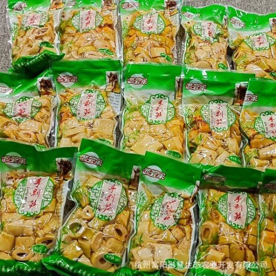 网红圈圈笋QQ笋手剥笋开袋即食香辣脆笋笋段即食包装休闲零食图3