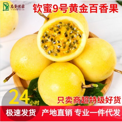 一件代发钦密9号黄金百香果新鲜水果5斤装大果热带水果当季百香果图2
