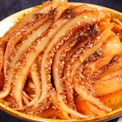 麻辣鱿鱼须 即食小海鲜 麻辣小海鲜 厂家批发 鲜香爽口图4