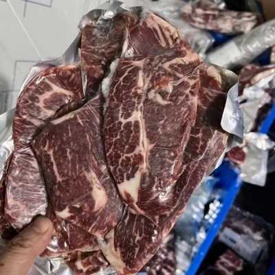 澳洲谷饲安格斯原切牛排边角料 商用批发炒菜红烧烤肉非腌制牛肉图4