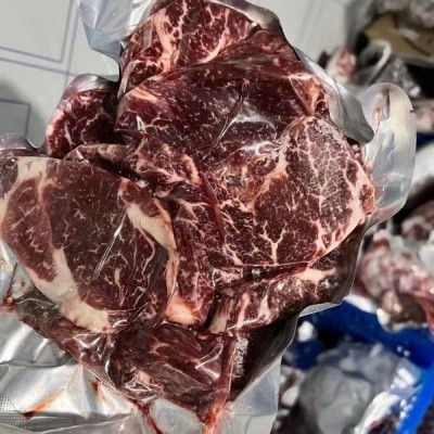 澳洲谷饲安格斯原切牛排边角料 商用批发炒菜红烧烤肉非腌制牛肉图5