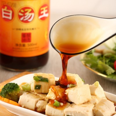 李龙500ML白汤王酱油瓶装正宗纯天然酿造生抽凉拌炒菜红烧烹饪非图3