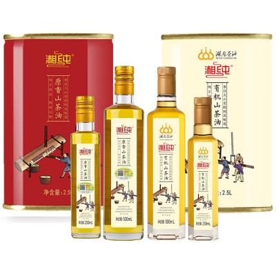 山茶油厂家直供一级压榨冷榨茶籽油出口团购批发纯茶油食用油图2