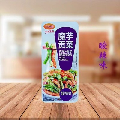 中洲渔馆魔芋贡菜下饭菜办公解馋小零食香辣酸辣宿舍经典脆笋零食图2