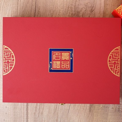 新瑞海参厂家现货批发海鲜干货海参鱼胶双拼礼盒装淡干海参礼盒图5