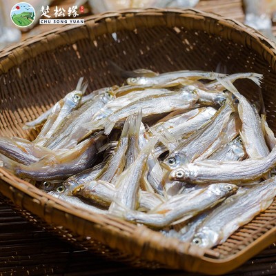 小刁子鱼干淡水鱼翘嘴干咸鱼干货餐条白鱼小鱼仔小白刁湖北特产图2