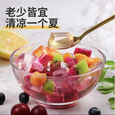 DK同款】富菓乐白凉粉冰粉家用自制布丁粉果冻粉专用粉摆摊100克图2
