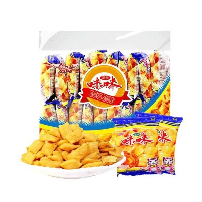 爱尚咪咪虾条蟹味粒薯片整箱批休闲食品网红大礼包宿舍小零食小吃图4