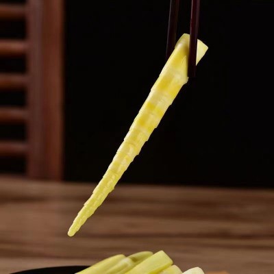 九领香100g四川泡椒味笋尖竹笋脆笋休闲零食酸笋丝袋装即 食下饭菜图4