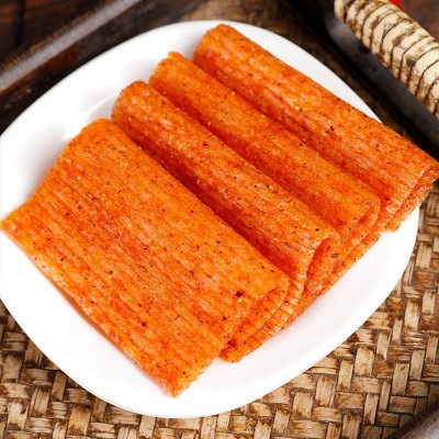 国洪吃货奖大辣片辣条批发怀旧童年零食甜辣辣片超市小 卖部摆摊图3