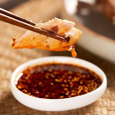 德州麻油鸡手撕扒鸡麻辣味酱包佐酒下酒菜传统特产卤味即食图2