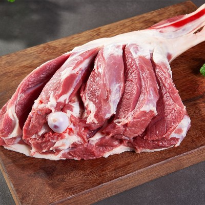 宁夏盐池滩羊羔羊后腿 新鲜现杀 法式羊腿烧烤火锅食材涮羊肉清真图3