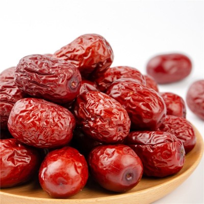 代发新疆特产若羌红枣批发500g 新货三等灰枣肉厚煮粥包粽子红枣图2