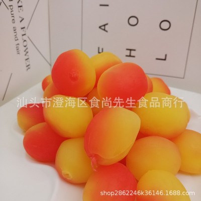 【厂家直销】金西梅 红黄蜜桃 粉蜜桃 双色桃 蜜饯凉果干批发散装图3