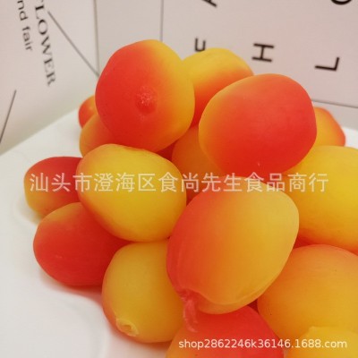 【厂家直销】金西梅 红黄蜜桃 粉蜜桃 双色桃 蜜饯凉果干批发散装图5