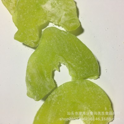 木瓜片 橙哈密瓜片 新疆哈密瓜片橙木瓜干 蜜饯果铺厂家直销图2