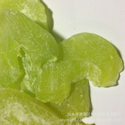 木瓜片 橙哈密瓜片 新疆哈密瓜片橙木瓜干 蜜饯果铺厂家直销图3