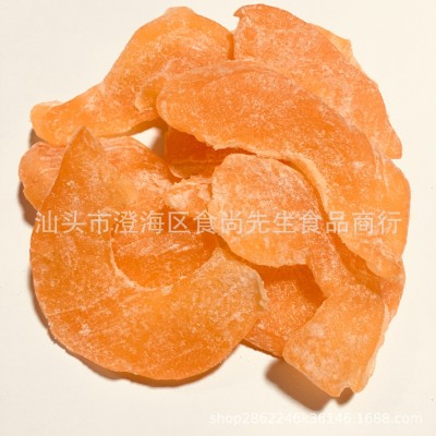 木瓜片 橙哈密瓜片 新疆哈密瓜片橙木瓜干 蜜饯果铺厂家直销图4