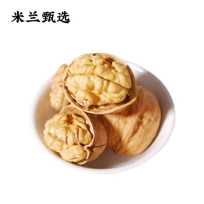 阿克苏185纸皮生核桃新疆产地直发即食解馋坚果零食手剥核桃批代图5
