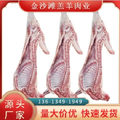 冻白条羊 工厂排酸 鲜嫩可口 纹理清晰 冷链运输图2