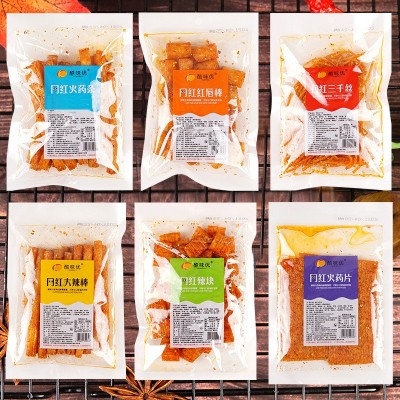 手工辣条大量批发湖南特产8090后童年怀旧零食麻辣组合大礼包整箱图4