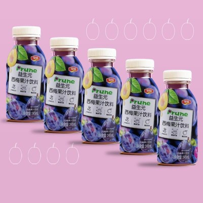 西梅饮益生元西梅汁果汁饮料纤维245ml*10瓶整箱酸甜饮品图3