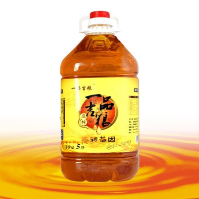 一品吉粮 非转基因压榨三级大豆油植物油食用油 5L/桶图4