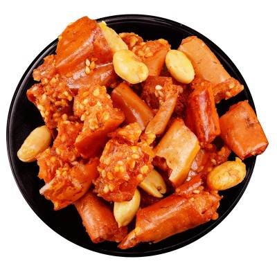 真空油炸麻辣花生米干吃香辣酥香脆椒商用零食品特产300克/袋批发图5