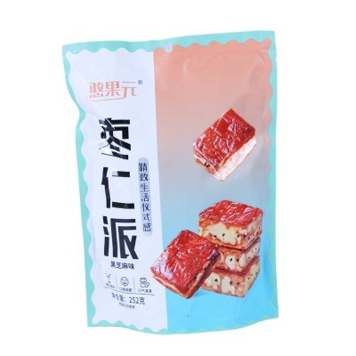 厂家供应 网红零食枣仁派 枣夹核桃灰枣核桃仁真空小包装红枣糕图5