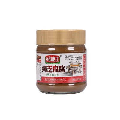 乡韵磨王200g纯芝麻酱 火锅蘸酱 热干面拌酱调味酱家用芝 麻酱批发图5