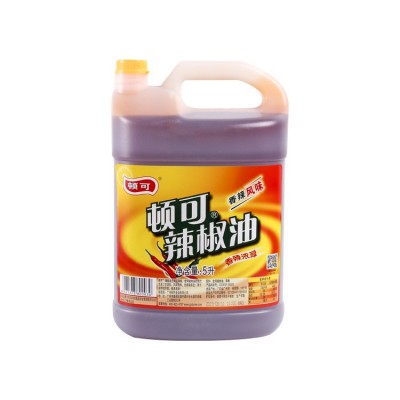 顿可辣椒油餐饮饭店装香辣风味火锅凉皮凉拌红辣椒调味油图4
