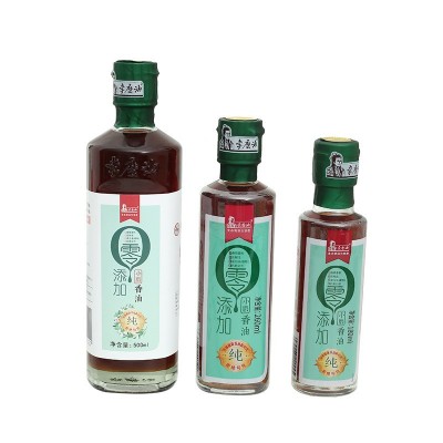 直供芝麻油500ml无添加家用芝麻香油食用油厂家直供现货火锅调料图5