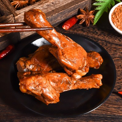 鸭子飞了鸭翅根龙岩泡鸭翅根酸辣鸭小腿卤味麻辣熟食办公室 休闲零图5