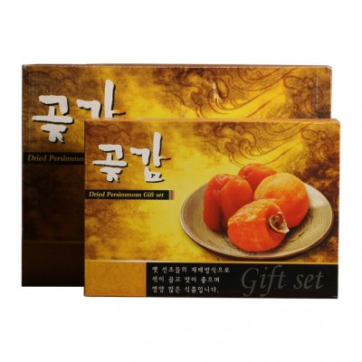 新款山东特产零食果干蜜饯青州美食降霜柿饼礼盒装吊霜柿饼图2