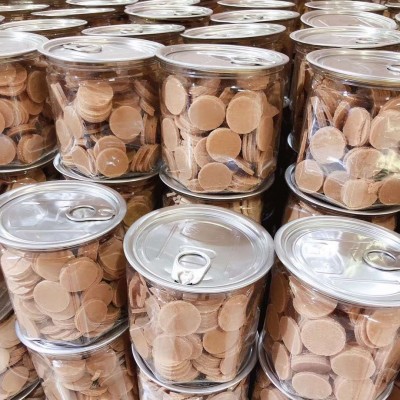 山楂条桑葚干片卷糕球果丹皮汉堡罐装儿童休闲零食厂家抖音网红图2
