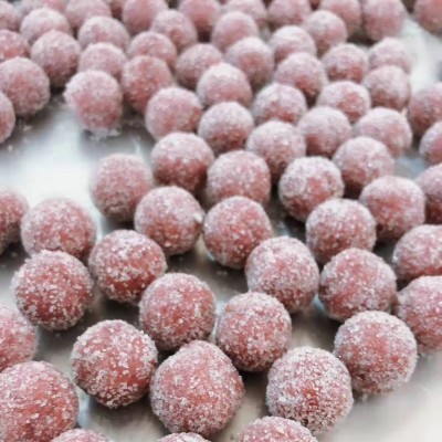 山楂条桑葚干片卷糕球果丹皮汉堡罐装儿童休闲零食厂家抖音网红图5