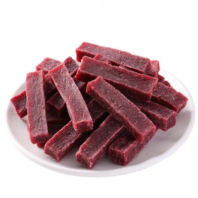 山楂条桑葚干片卷糕球果丹皮汉堡罐装儿童休闲零食厂家抖音网红图4