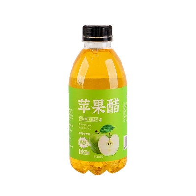 苹果醋果味饮料整箱350ml*6/24瓶装网红苹果味饮品果醋苹 果汁批发图5
