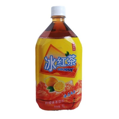 冰红茶柠檬味茶饮料办公室下午茶饮料厂家批发1L*12瓶整箱批发图4