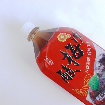 酸梅汤果味饮料餐饮火锅伴侣果味饮料夏季开胃饮品1L*12瓶批发图4
