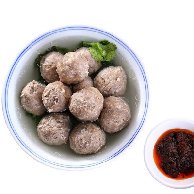 手打牛肉丸汕头特产牛筋丸丸子火锅烧烤食材批发顺圆达人正宗潮汕图5