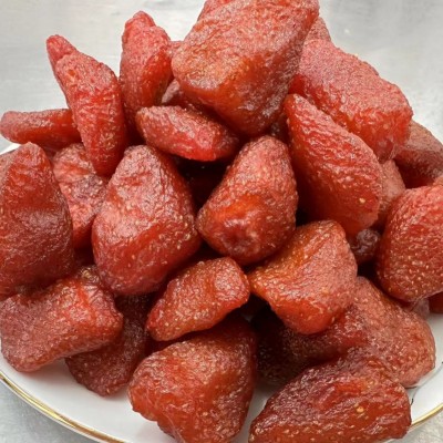 径新 草莓干500g水果脯休闲食品蜜饯厂家直销图3