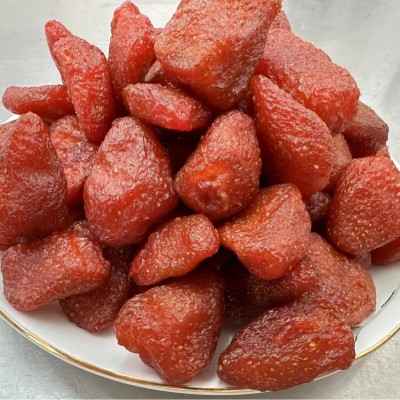 径新 草莓干500g水果脯休闲食品蜜饯厂家直销图2