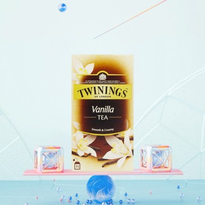 英国川宁Twining 香草果香红茶 进口茶包25片袋泡茶 水果味茶包图4