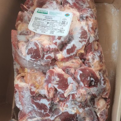 厂家直供阿根廷3270牛碎肉 冷冻牛肉瘦肉率85牛碎肉图3