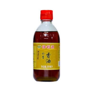 福利源300ml毫升小磨芝麻香油 传统家用芝麻香油炒菜调味拌菜香油图5