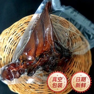 腊十碟腊猪耳朵江西特产紧实山猪耳烟熏腊肉农家茶壳手工熏制腊味图5