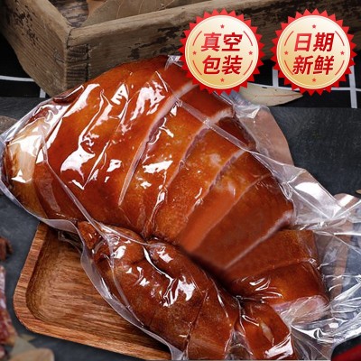 腊十碟腊猪脚正宗江西特产分宜传统手工柏树烟熏腊肉腊猪蹄前腿图3